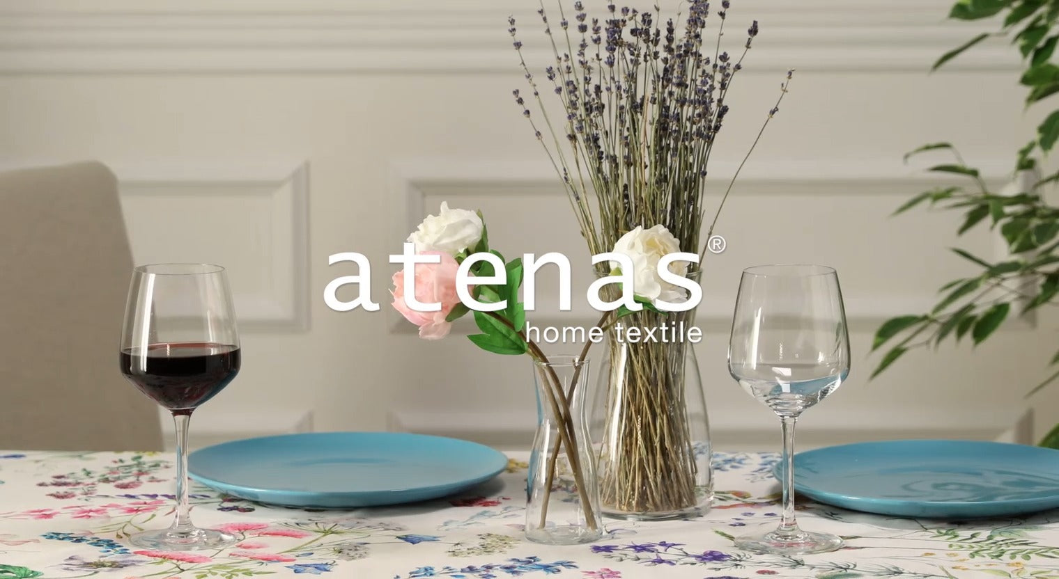 【ATENAS – STAIN REPELLENT TABLECLOTH 防污桌布】
