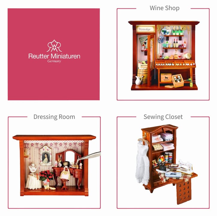 【Reutter - 精緻手工瓷器微縮模型】