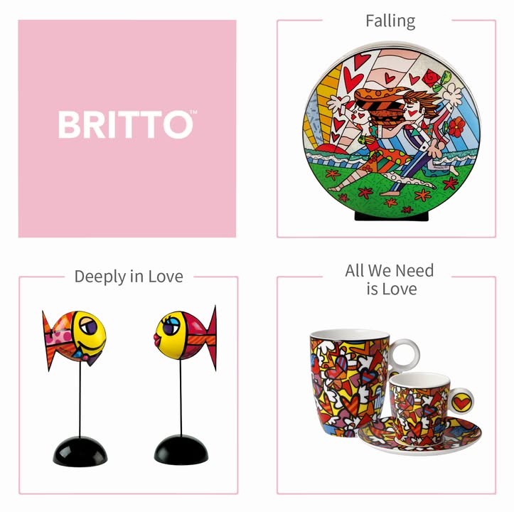 【Goebel – 布里托 普普藝術Romero Britto Pop Art】