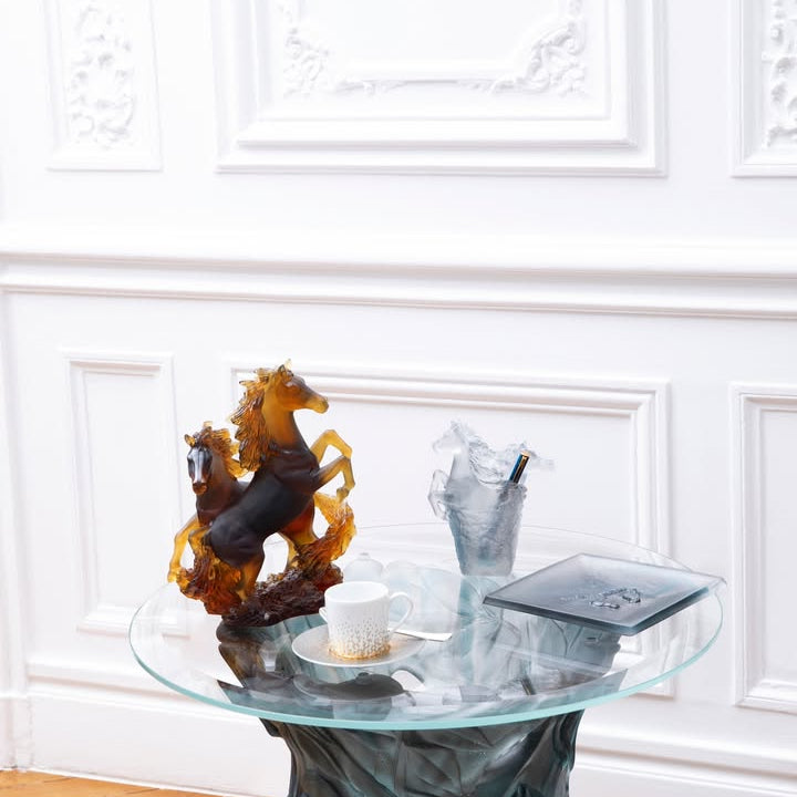 【DAUM - 限量版雙馬擺設 2 Horses Cavalcade Sculpture Limited Edition】