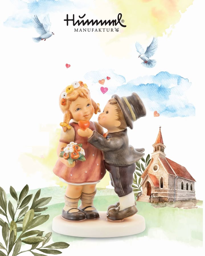 【M.I. Hummel – 2024新款瓷像「💕永結同心💕」】