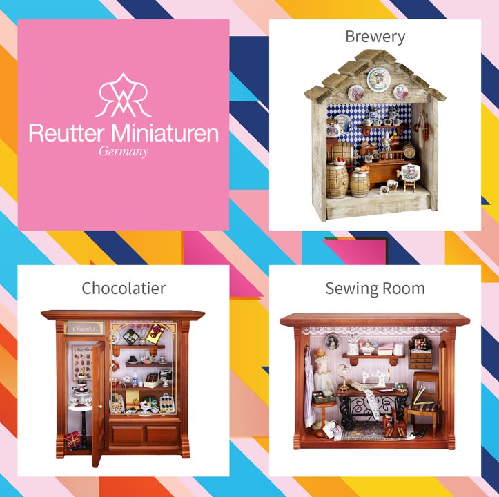 【Reutter Miniaturen - 精緻手工瓷器微縮模型 Delicately Handcrafted Porcelain Miniatures】