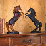 DAUM | 馳騁駿馬琥珀色擺設 37cm