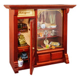 REUTTER MINIATUREN | Butcher Shop 瓷器微縮模型 24x7x21.5cm
