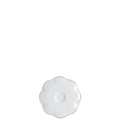 ROSENTHAL | Sonetto 白/金 特濃咖啡底碟