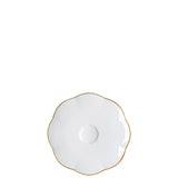 ROSENTHAL | Sonetto 白/金 咖啡/茶底碟