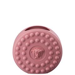 VERSACE | La Medusa Studded 瓷器花瓶 24cm 粉红色