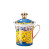 VERSACE | 三十周年紀念版有蓋馬克杯 - 春光明媚