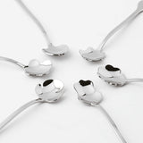 SAMBONET | Flower Stainless Steel Party Spoons 6 pcs