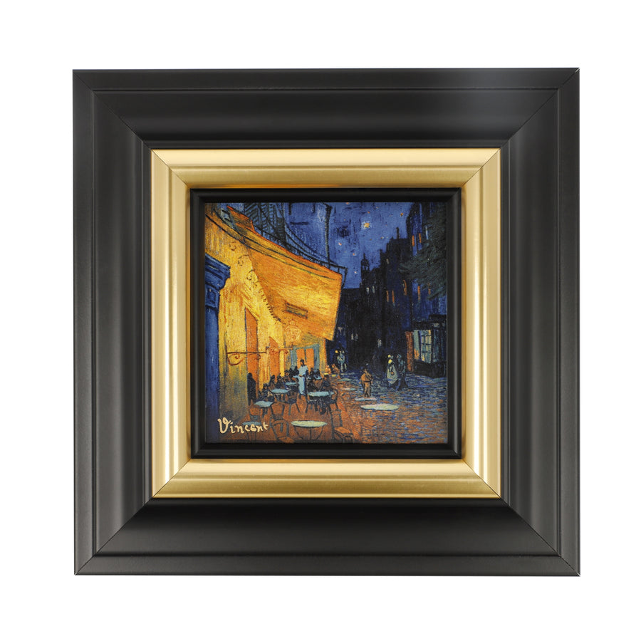 GOEBEL | Café by Night - Picture 18x18cm Artis Orbis Vincent Van Gogh