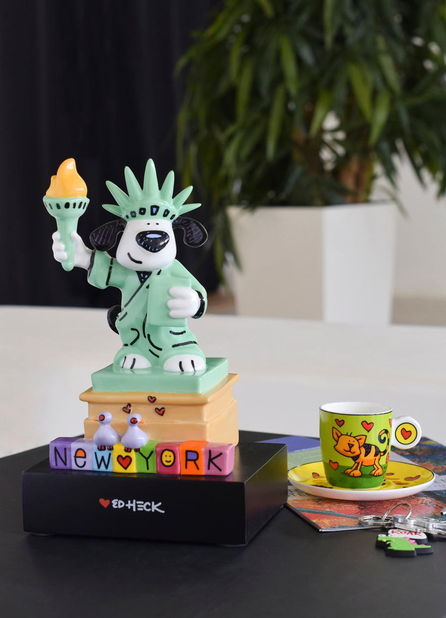 GOEBEL | Liberty Dog - Figurine Pop Art Ed Heck