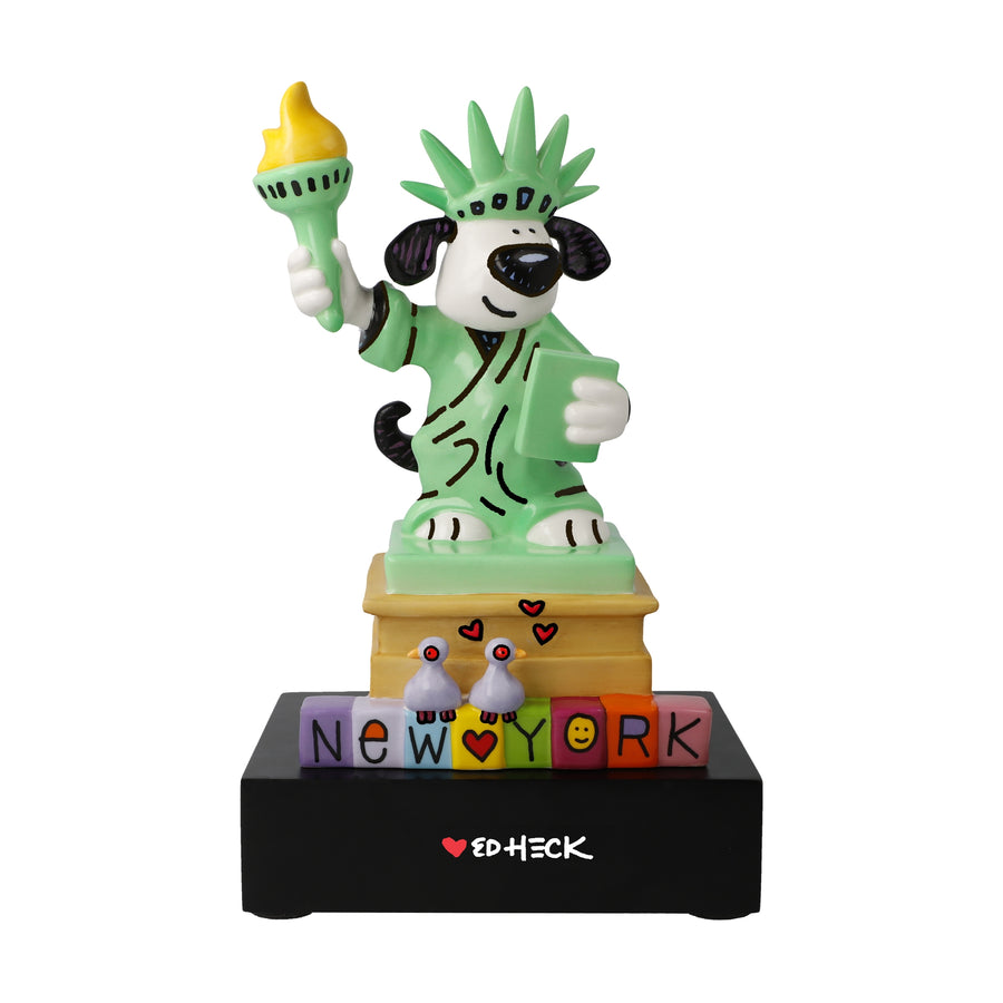 GOEBEL | Liberty Dog - Figurine Pop Art Ed Heck