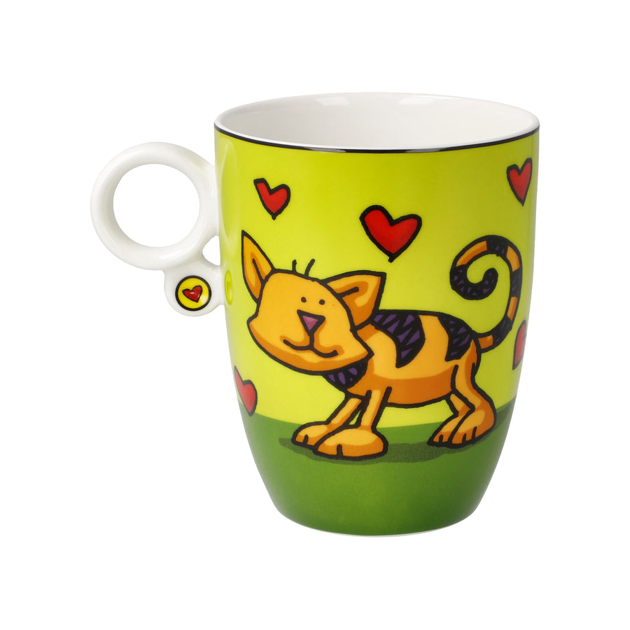 GOEBEL | Love Cat - Artist Mug 11cm Pop Art Ed Heck