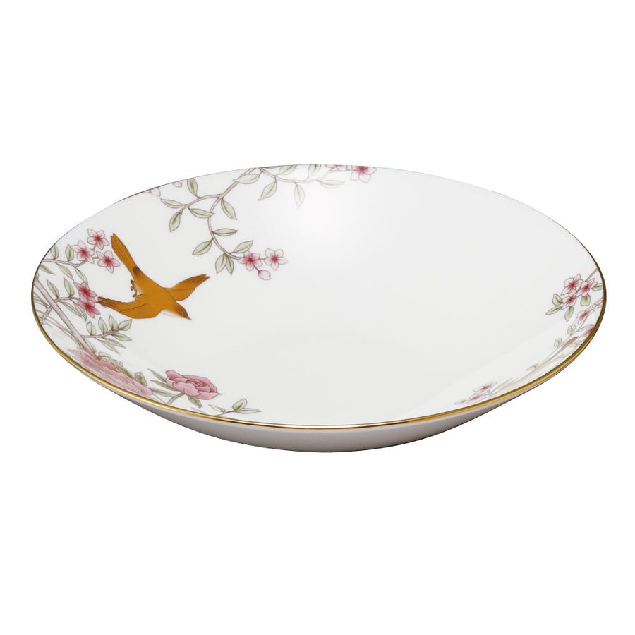 NARUMI | Queen's Garden White Soup Plate 23cm