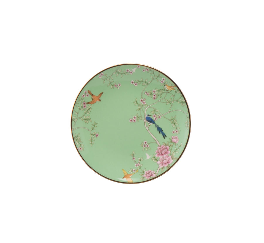 NARUMI | Queen's Garden Green Plate 16cm