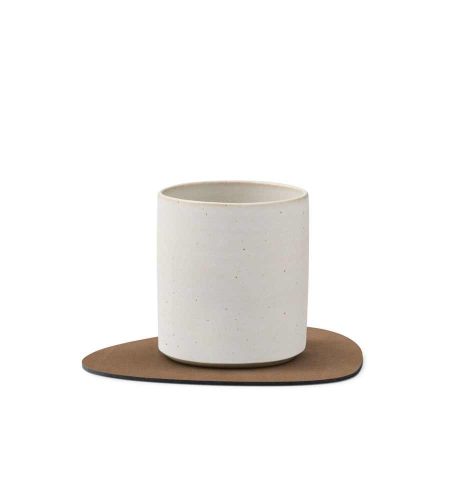 LIND DNA | Curve Nupo Brown Glass Coaster