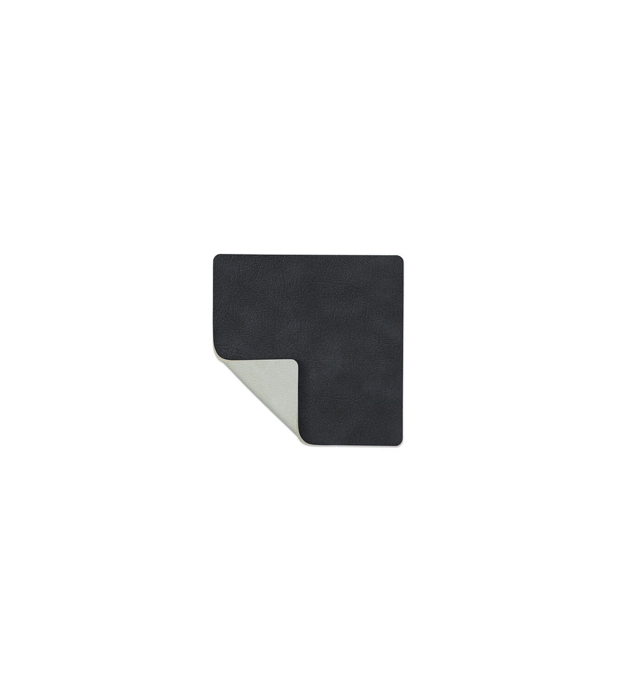 LIND DNA | Square Nupo Reversible Coaster Black / Metallic