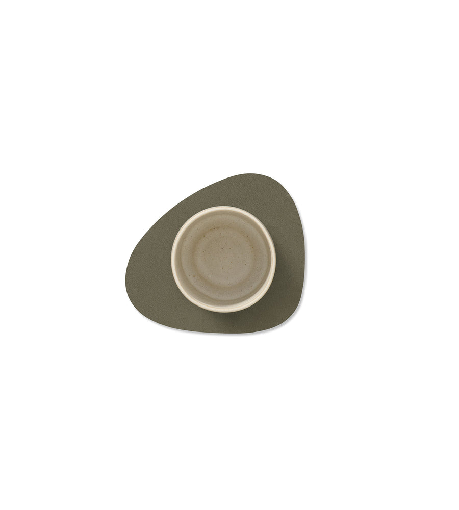 LIND DNA | Curve Nupo Army Green Glass Coaster