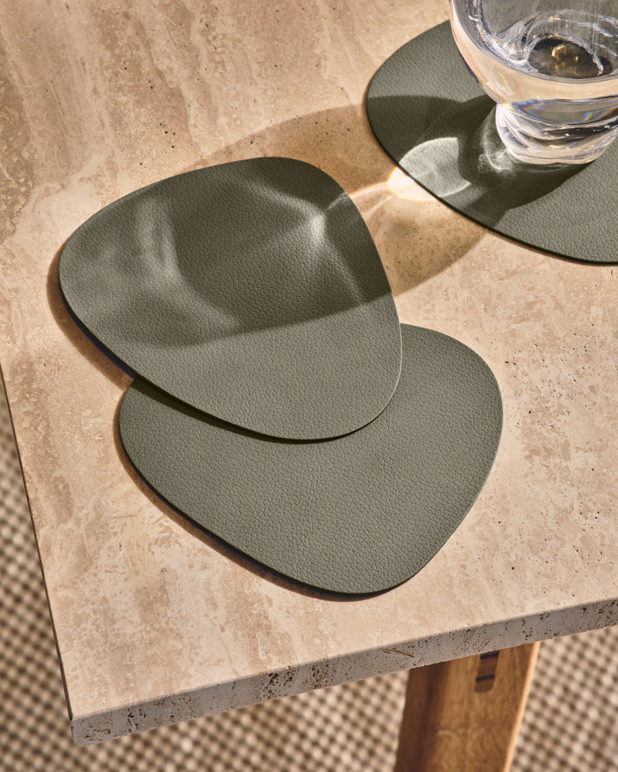 LIND DNA | Curve L Nupo Army Green Placemat