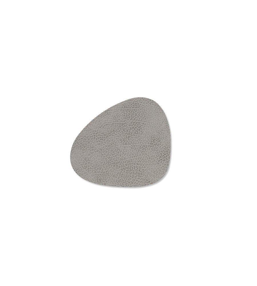 LIND DNA | Curve Hippo Anthracite-Grey Glass Coaster