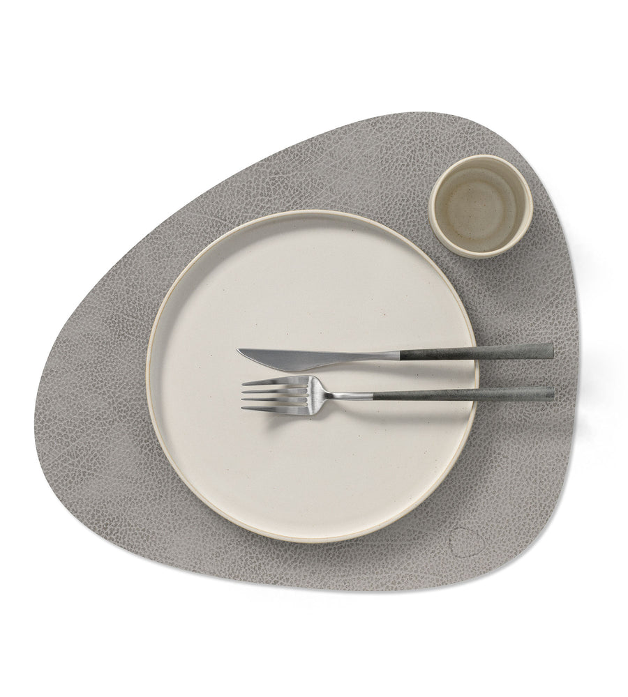 LIND DNA | Curve Hippo Anthracite-Grey Placemat