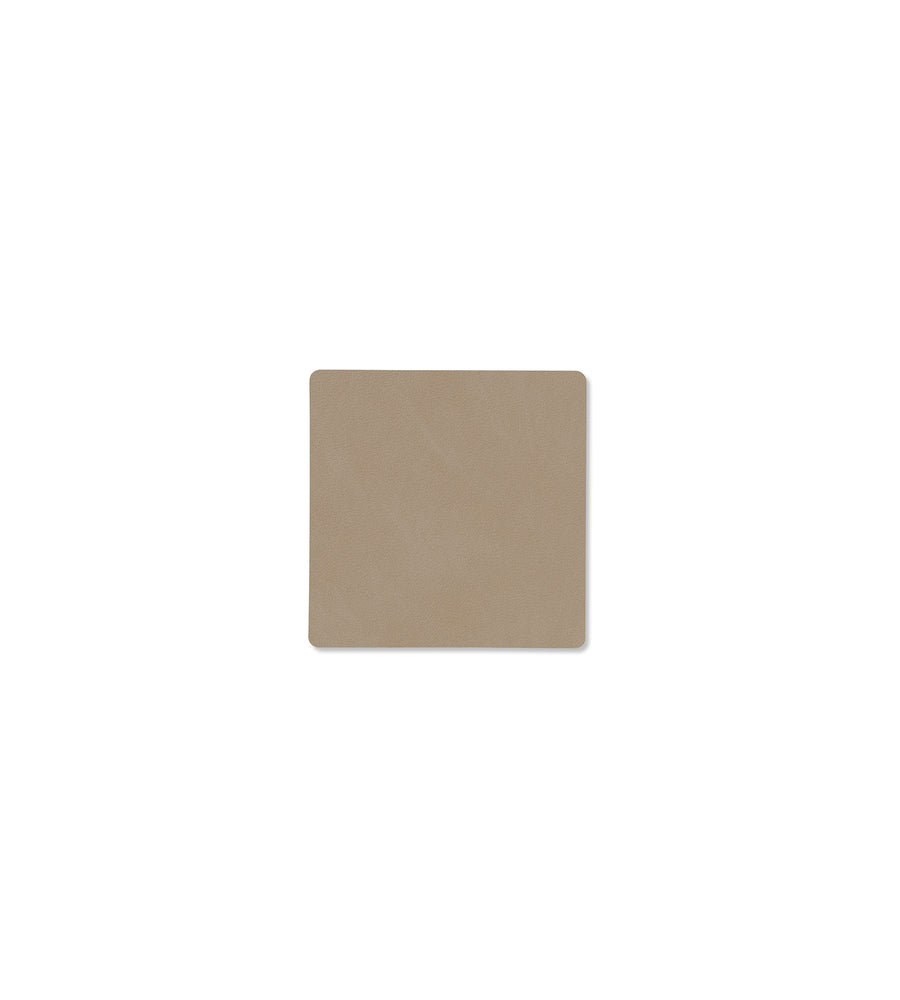 LIND DNA | Square Nupo Clay Brown Coaster
