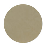 LIND DNA | Round XL Nupo 圓形雙面餐墊 草本色/卡其綠色