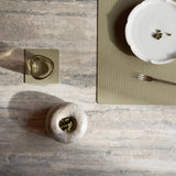 LIND DNA | Square L Corduroy 橫紋餐墊  草本色