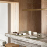 LIND DNA | Square L Corduroy 橫紋餐墊  草本色