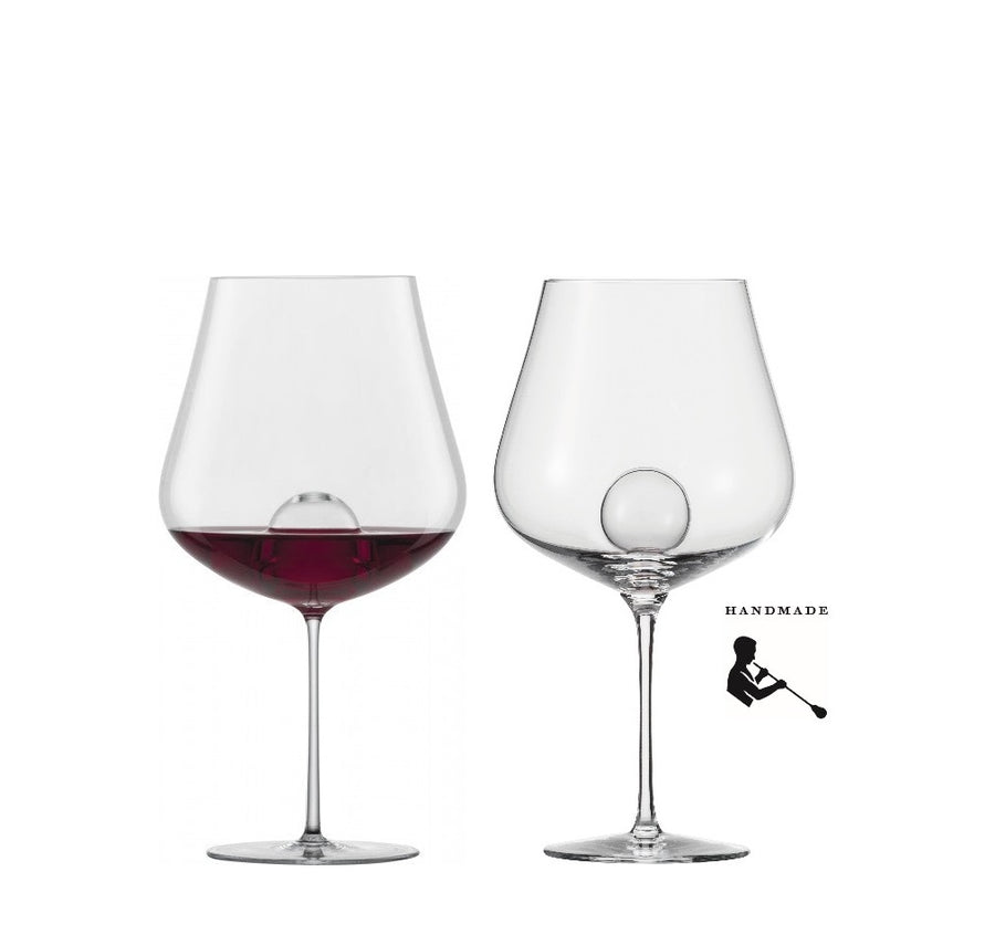 ZWIESEL GLAS | Air Sense Burgundy Red Wine Glass Handmade Set of 2