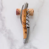 FORGE DE LAGUIOLE | 開瓶器不銹鋼磨砂面配杜松木手柄