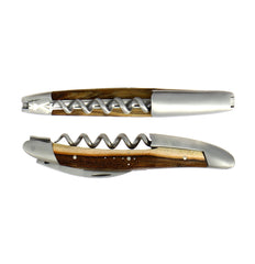 FORGE DE LAGUIOLE | 開瓶器不銹鋼磨砂面配開心果木手柄