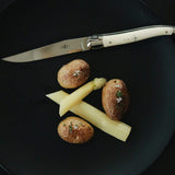 FORGE DE LAGUIOLE | 主餐刀, 6 件裝不銹鋼鏡面配牛骨手柄