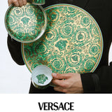 VERSACE | Medusa Garland Green 方形碟