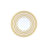 J.L COQUET | Hémisphère Gold Stripes Dessert Plate 21cm