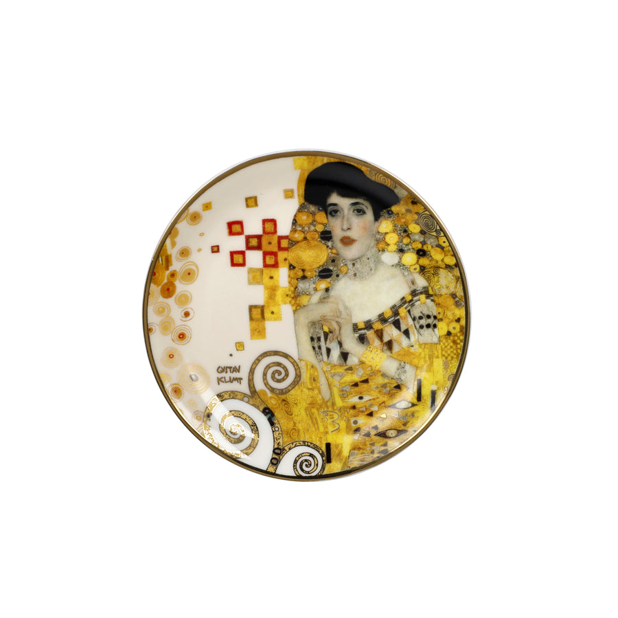 GOEBEL | Adele Bloch-Bauer - Mini Plate D 10cm Artis Orbis Gustav Klimt