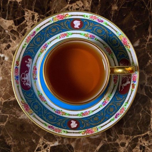 BERNARDAUD | AMR Catherine II de Russie Tea Cup & Saucer
