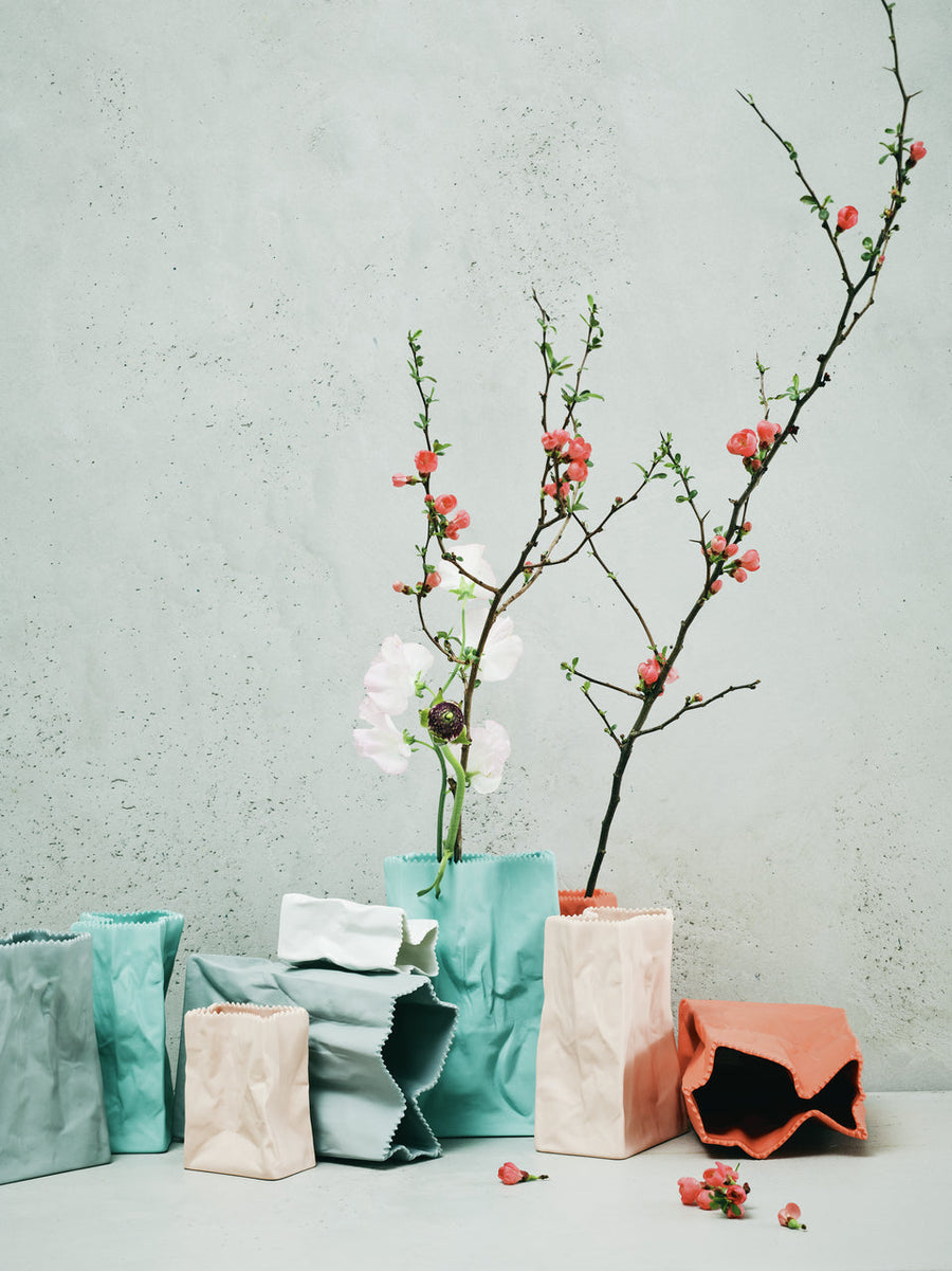 ROSENTHAL | Paper Bag Vase 10cm Coral