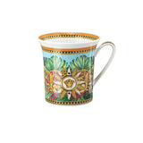 VERSACE | 30 Years Anniversary Mug with Lid - JUNGLE ANIMALIER