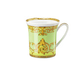 VERSACE | 30 Years Anniversary Mug with Lid - GREEN FLORALIA