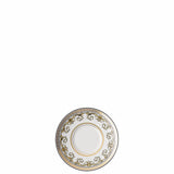 VERSACE | Virtus Gala White Espresso Cup & Saucer
