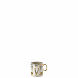 VERSACE | Virtus Gala White Espresso Cup & Saucer