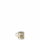 VERSACE | Virtus Gala White Espresso Cup & Saucer