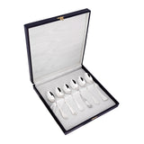 GREGGIO | Silver-Plated Coffee or Tea Spoon Set (Set of 6)