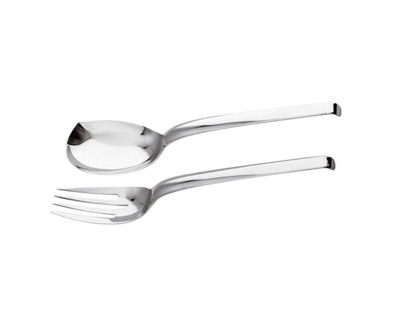 SAMBONET | Living Stainless Steel Serving Spoon and Fork Set