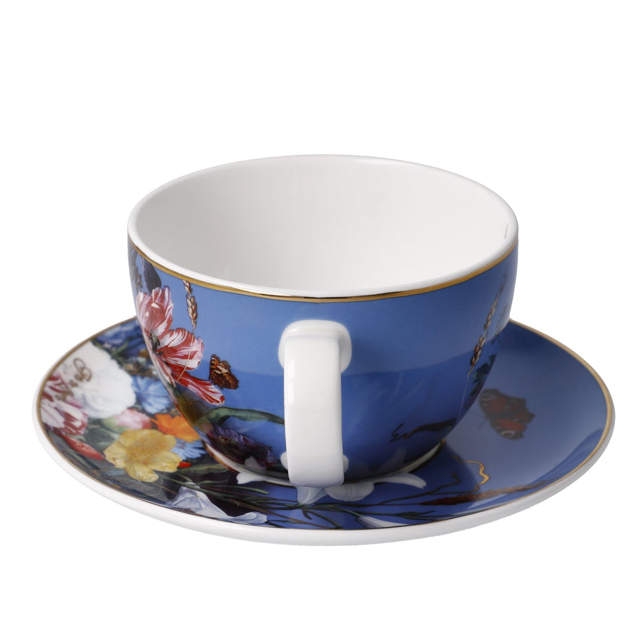 GOEBEL | Summer Flowers - Tea or Cappuccino Cup with Saucer Artis Orbis Jan Davidsz De Heem