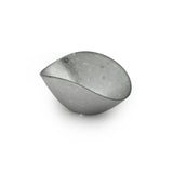GREGGIO | Sole and Luna Silver Leaf Bowl 11x19.5cm