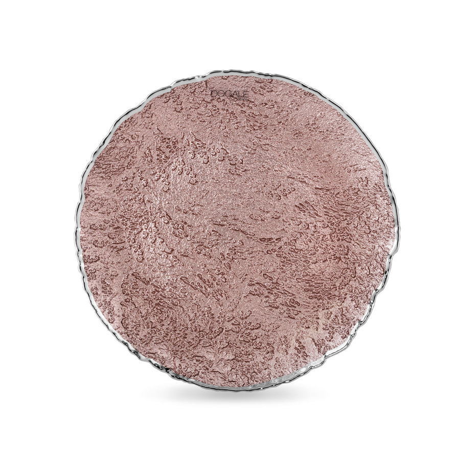 GREGGIO | Crateri Pink Plate D 33cm