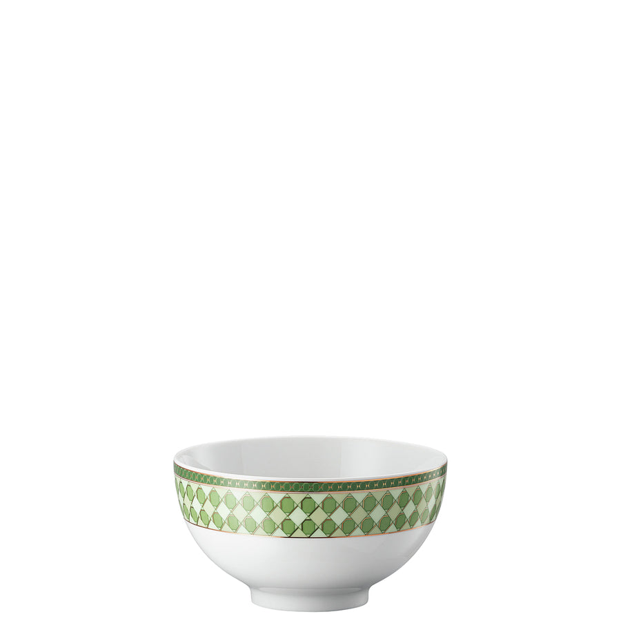 SWAROVSKI | Signum Green Soup Bowl with Lid 15cm