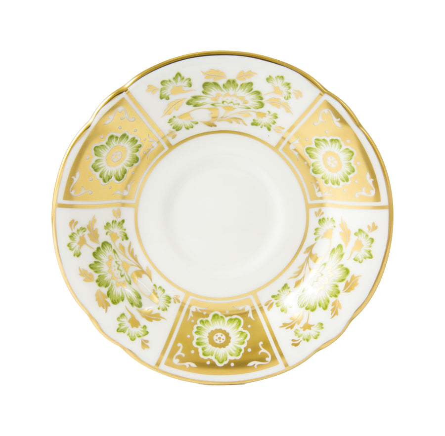 Royal Crown Derby | Derby Panel Green Tea Cup and Saucer
